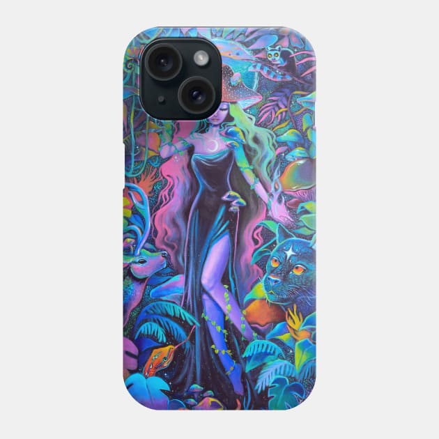 Gaia Phone Case by mooneyesart