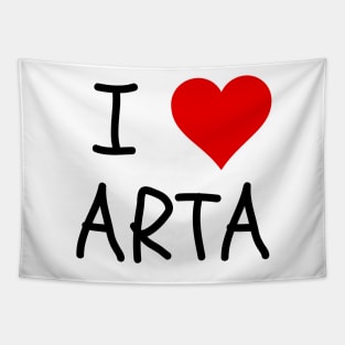 arta greece i love arta Tapestry