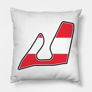 Red Bull Ring [flag] Pillow