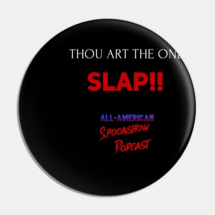 Corbis Slap All-American Spookshow Podcast Pin