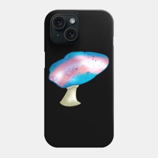 Transgender LGBTQ Pride Flag Mushroom Phone Case