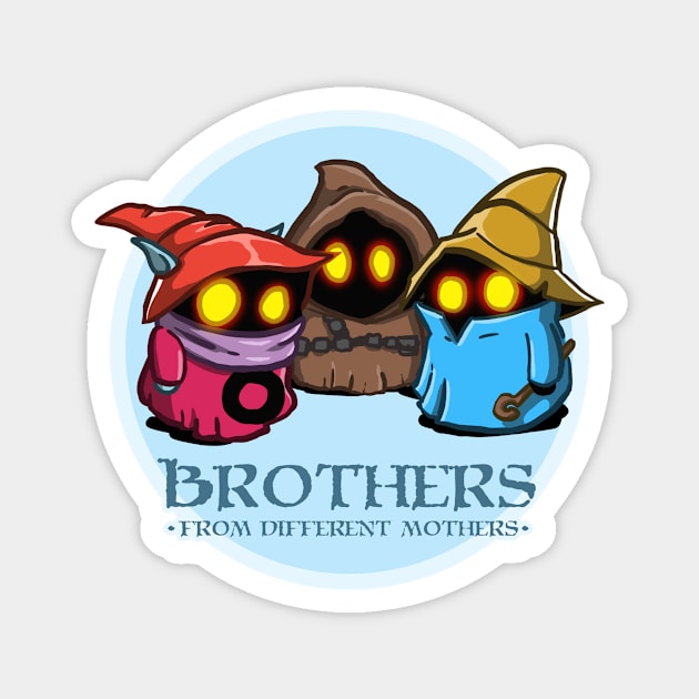 Brothers from another mother Magnet by Emil Wickman