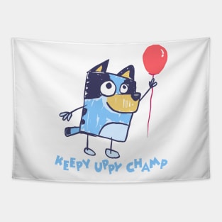 Keepy Uppy - Text version Tapestry
