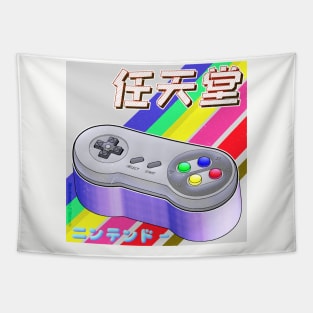 Retro: SNES Controller Tapestry