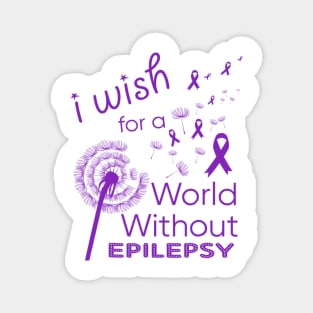 epilepsy awareness world without epilepsy gift Magnet