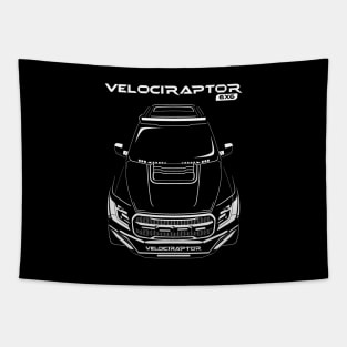 Velociraptor 6x6 Tapestry