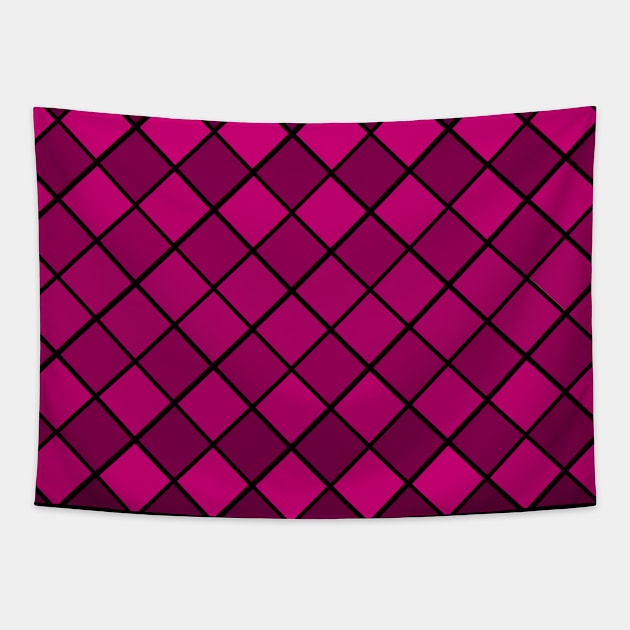 Purple Diamond Ombre Tapestry by StardustMedia