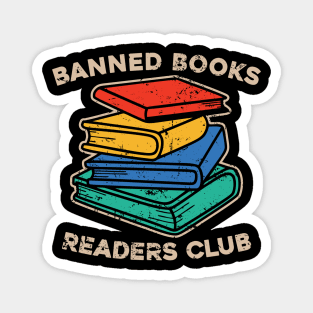 Banned Books Readers Club Magnet