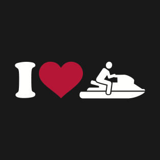 I love Jet Ski T-Shirt