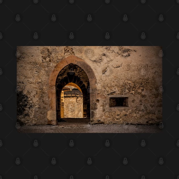 Doorway in Beseno Castle, Trentino, Italy by jojobob