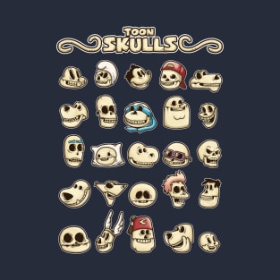 Toon skulls T-Shirt