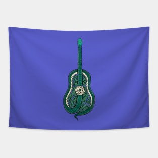 snake guitar Tapestry