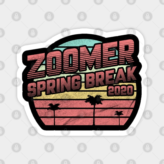 Zoomer Spring Break Magnet by karutees