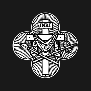 Cross w/ Symbols of Christ's Crucifixion T-Shirt