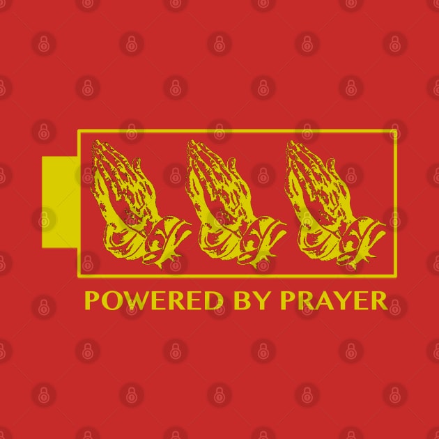 Powered by Prayer (Gold) by Jane Sun