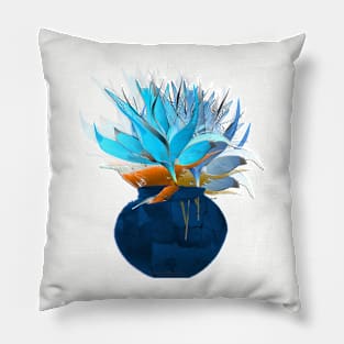 Blue Vase Pillow