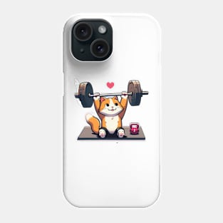 Kitty's Barbell Love Lift Phone Case