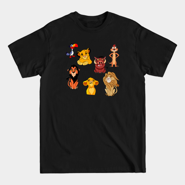 Disover Lion king set characters, Simba lion, Timone and Pumba, - The Lion King 2 Simba - T-Shirt