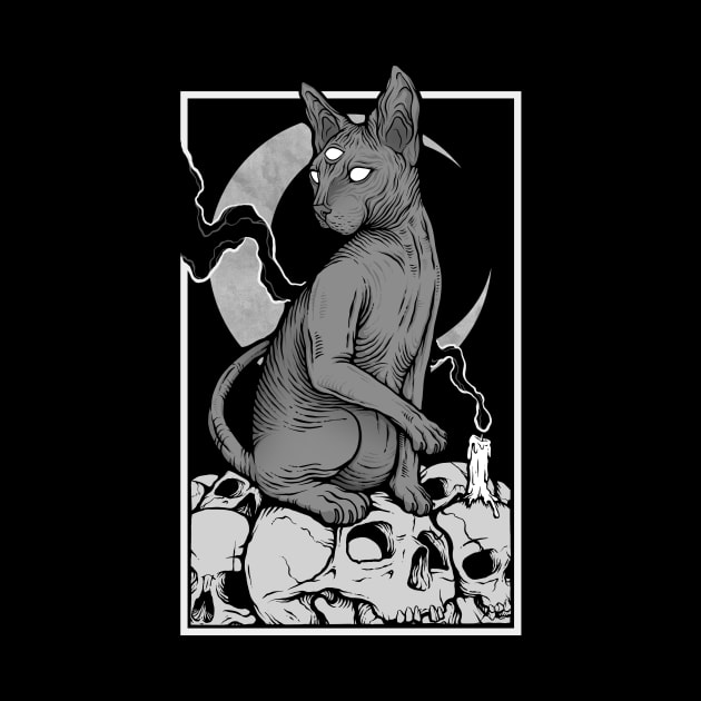 Occult Cat by Deniart