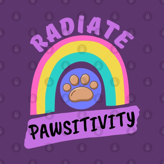 Radiate Pawsitivity Organic Rainbow aesthetic by Try It