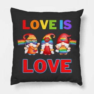 Love is Love Pride | Rainbow Pride Flag LGBTQ+ Pillow