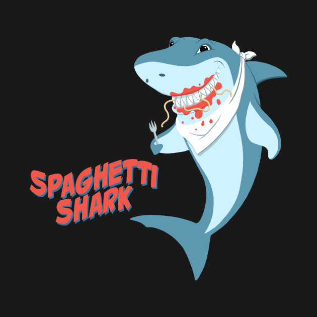 Spaghetti Shark by JayJayJackson