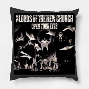 Open Your Eyes Punk New Wave Throwback 1982 Pillow