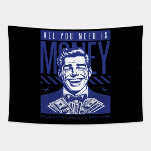 All You Need is Money Streetwear Tapestry