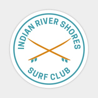 Vintage Indian River Shores Surf Club Magnet