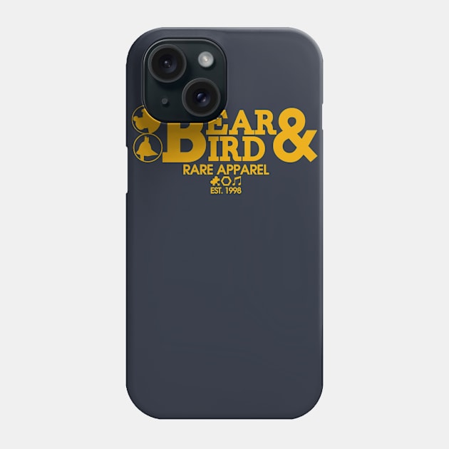 Bear & Bird Minimal Apparel Phone Case by Feldir