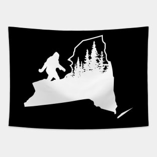 New york Bigfoot Gift Tapestry