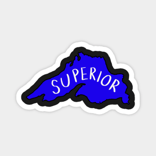 Lake Superior Outline Magnet