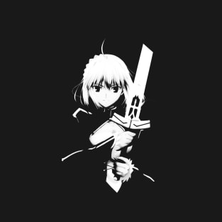 Fate/Stay night & Fate/Zero - SABER T-Shirt