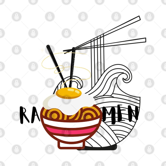 Ramen noodlee by Butterfly Dira