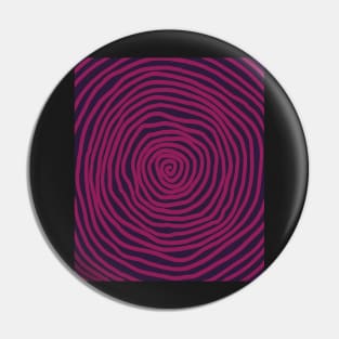 spiral pattern dark purple red halloween Pin