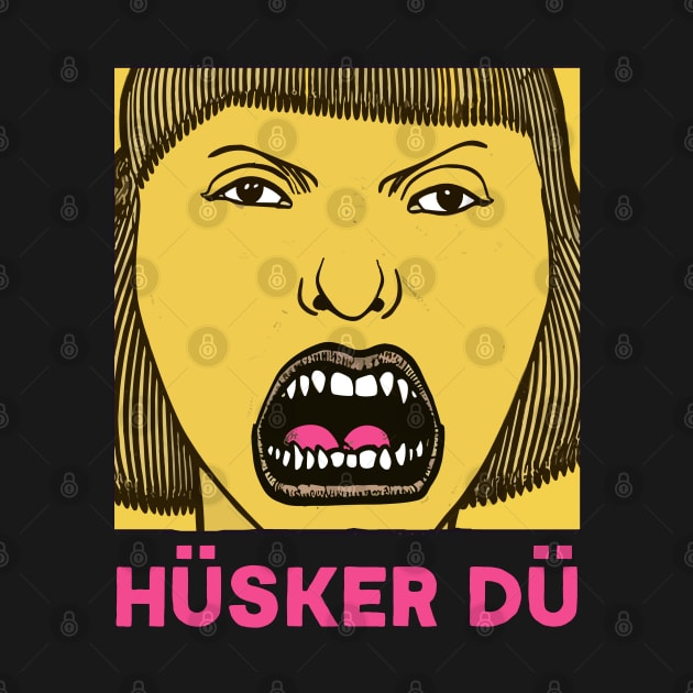 Hüsker Dü ∆ Original Fan Artwork by unknown_pleasures