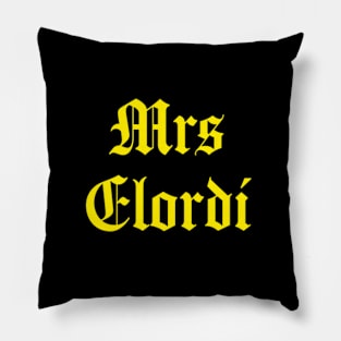 Mrs Jacob Elordi Fun Design Pillow