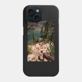 Glacier Lake Colorado- Lake Agnes Phone Case