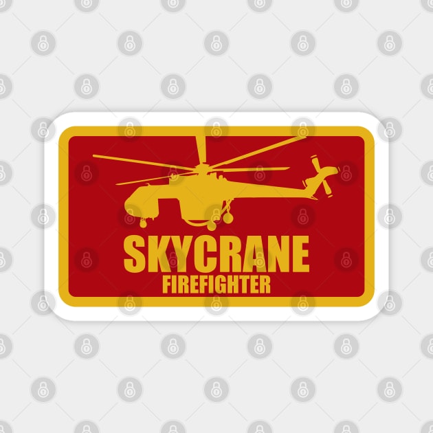 S-64 Skycrane Firefighter Magnet by TCP