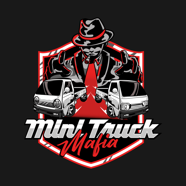 Japanese Mini truck Mafia by Deduder.store