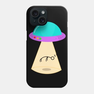 alien abduction Phone Case