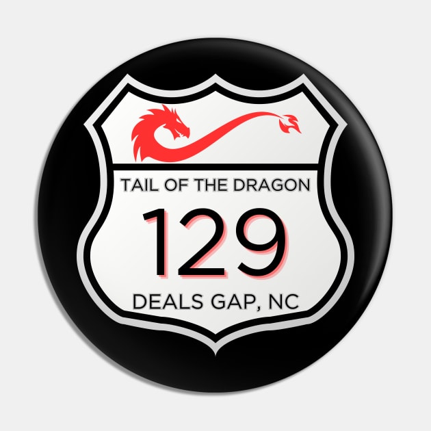 Tail of the Dragon - Deals Gap, NC Pin by sjames90