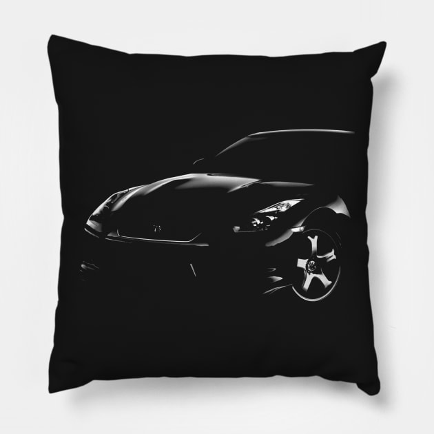 Nissan, Nissan GTR R35 Pillow by hottehue