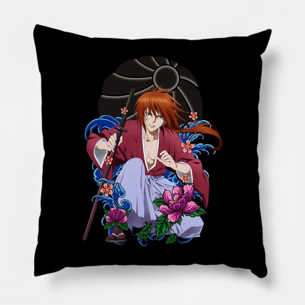 Himura Kenshin Pillow by AssoDesign