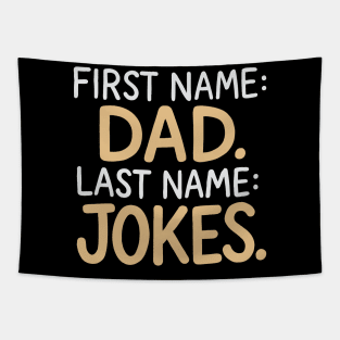 First name dad last name jokes Tapestry