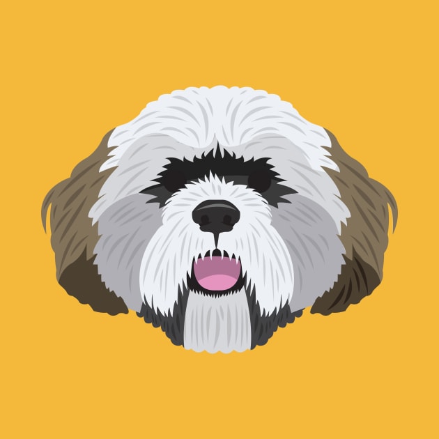 Lhasa Apso by threeblackdots