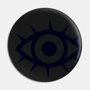 EYE C U (pattern) Pin