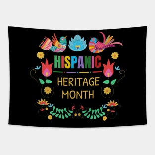 Hispanic Heritage Month Colorful Tapestry