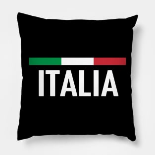 Italia Flag Italian Italy Italiano Pillow