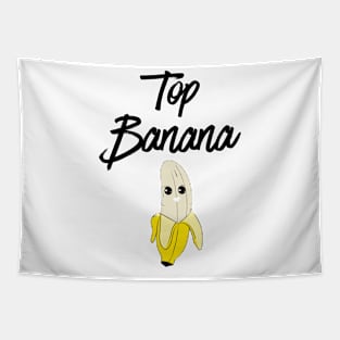 Top banana mens t shirt design kawaii Tapestry